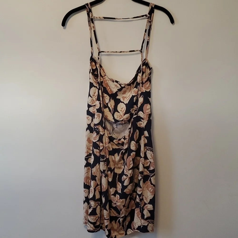 Free People Bring It Back Printed Slip Dress